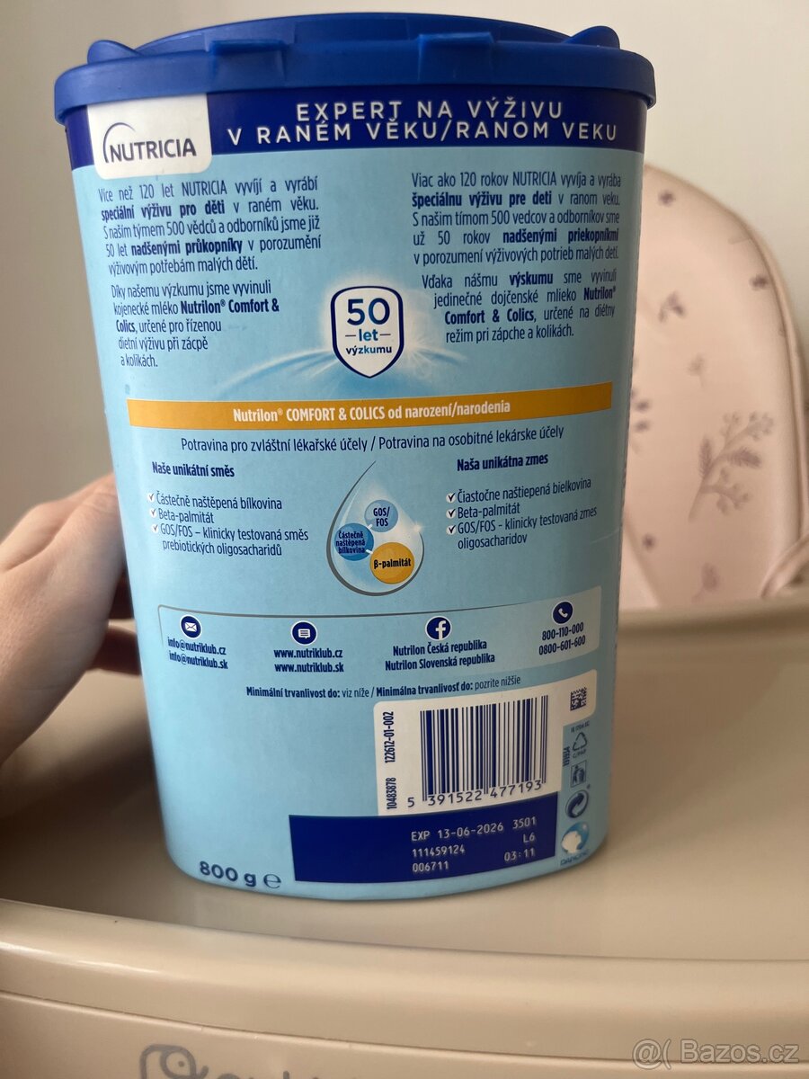 Nutrilon Comfort & Colics 800 g - 3