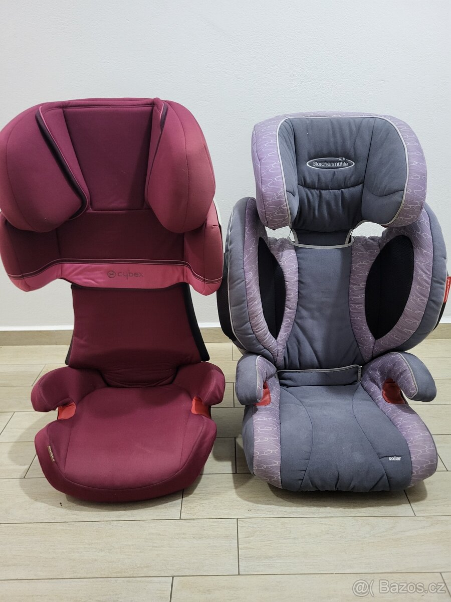 Autosedačky Storchenmühle a Römer Cybex 15-36kg - 3