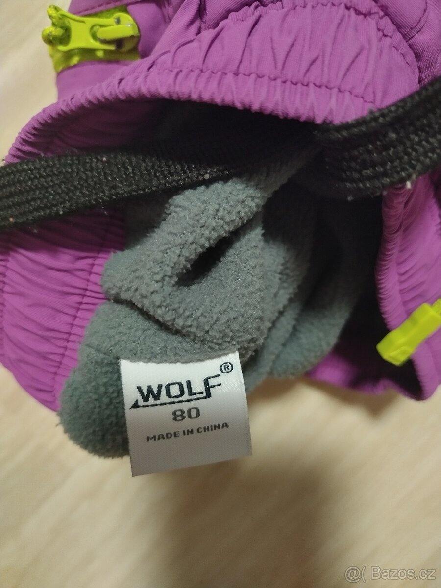 Dívčí zimní kalhoty vel. 80 - 3