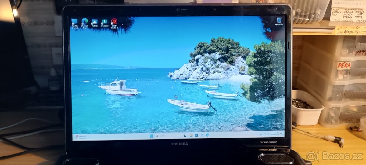 Veliká Toshiba satellite P500, Win. 11, RAM 8, herní - 3