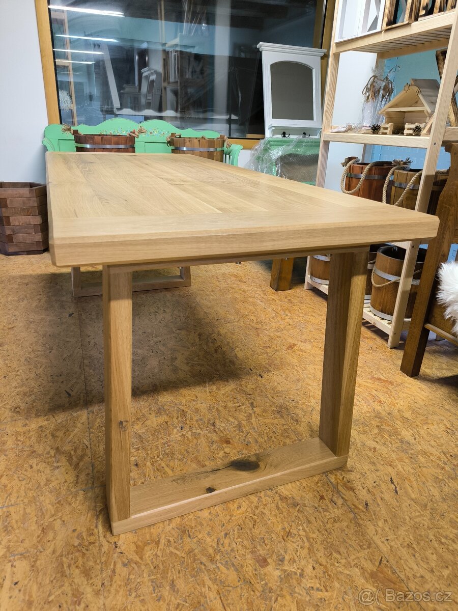 Jídelní stůl masiv dub - 3