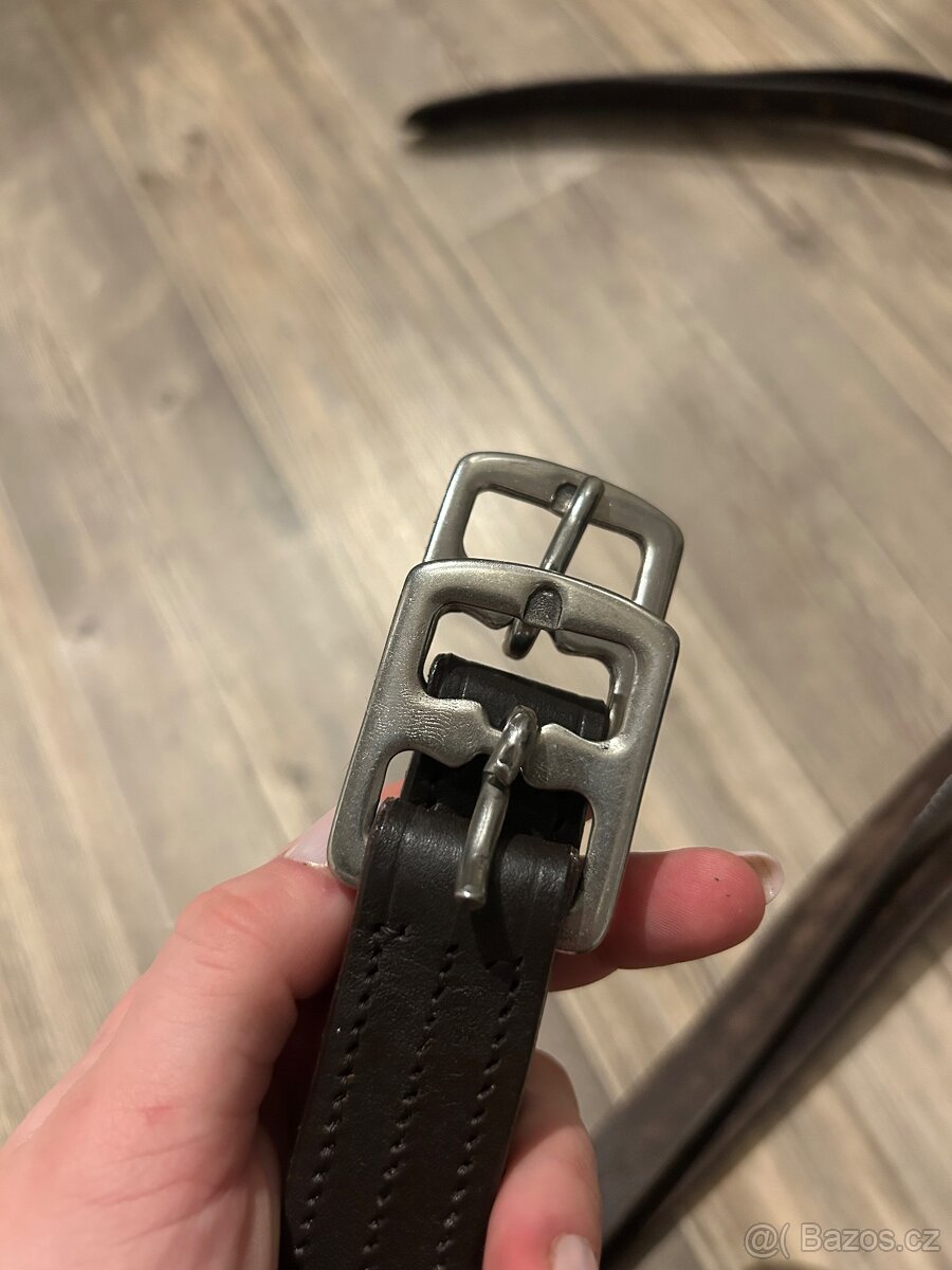 Hnědé třmenové řemeny - 3