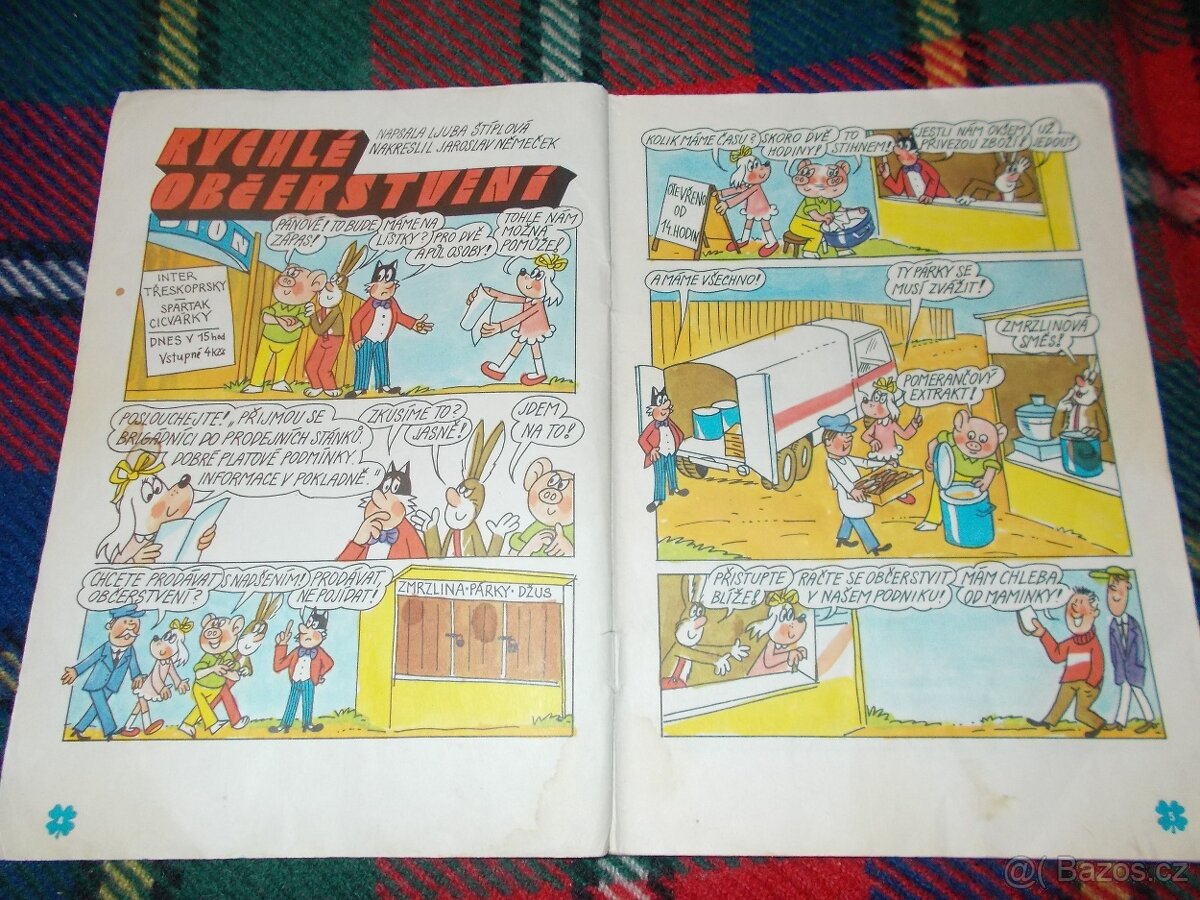 Časopisy Čtyřlístek bez desek - 3
