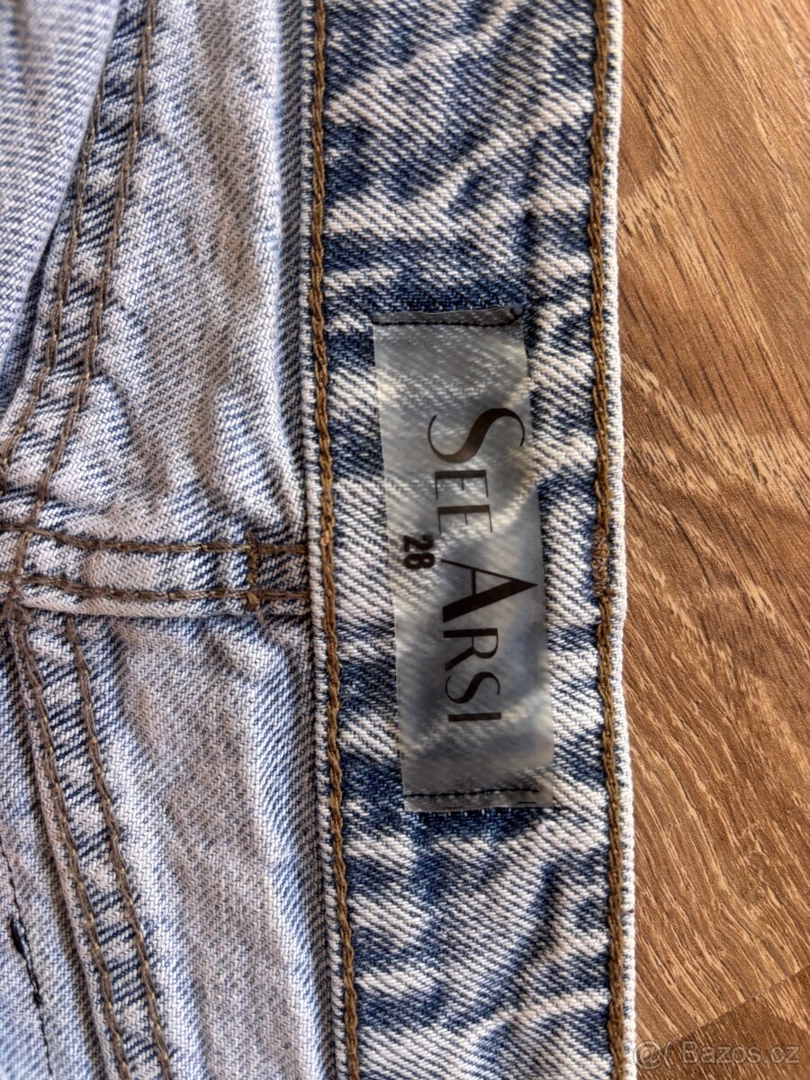 Světle šedé ripped džíny - 3