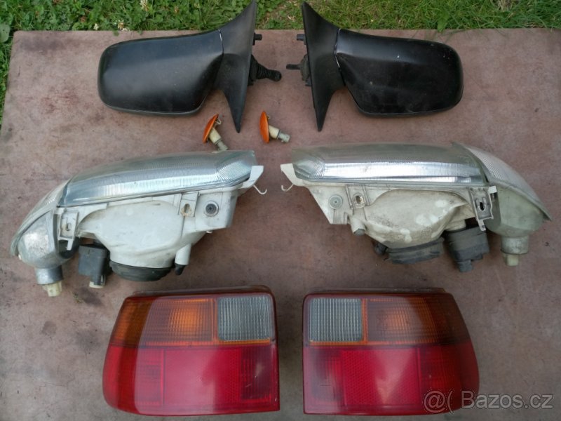 Opel Astra F světla, zrcátka, blikače - 3