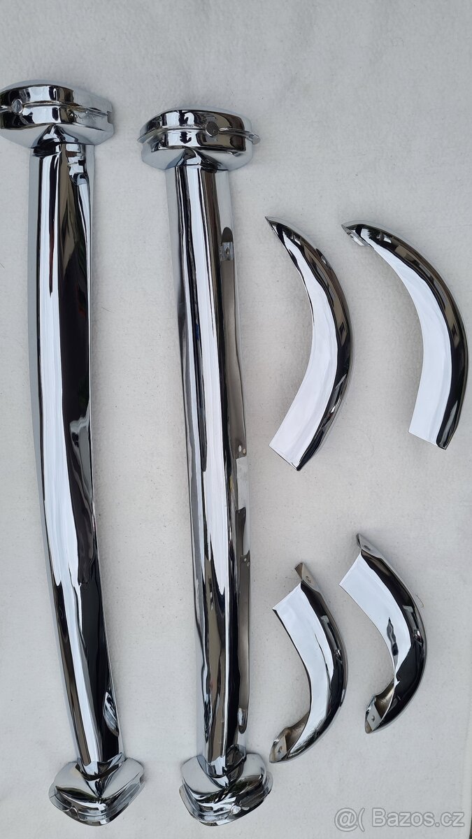 Novonachrómovane narazniky skoda 1000 - 3