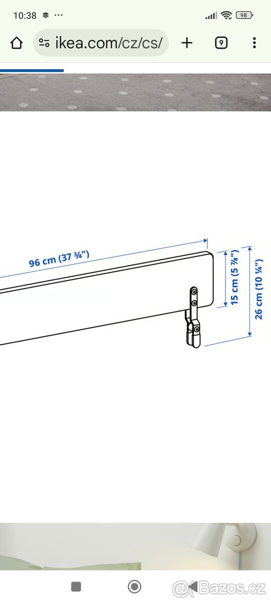 Zábrana na postel - 3