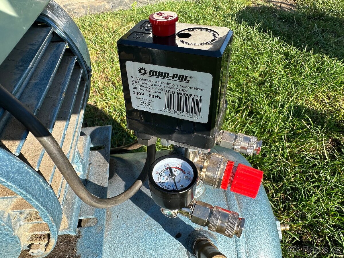 Kompresor Elektra Beckum LP 200 olejový - 3