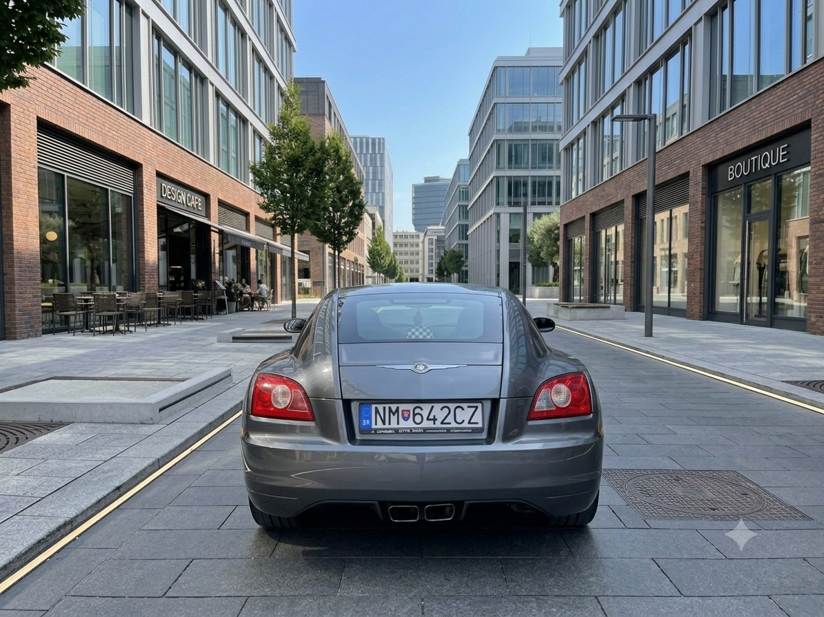 Predám výnimočný Chrysler Crossfire 3.2 V6 – Víkendová srdco - 3