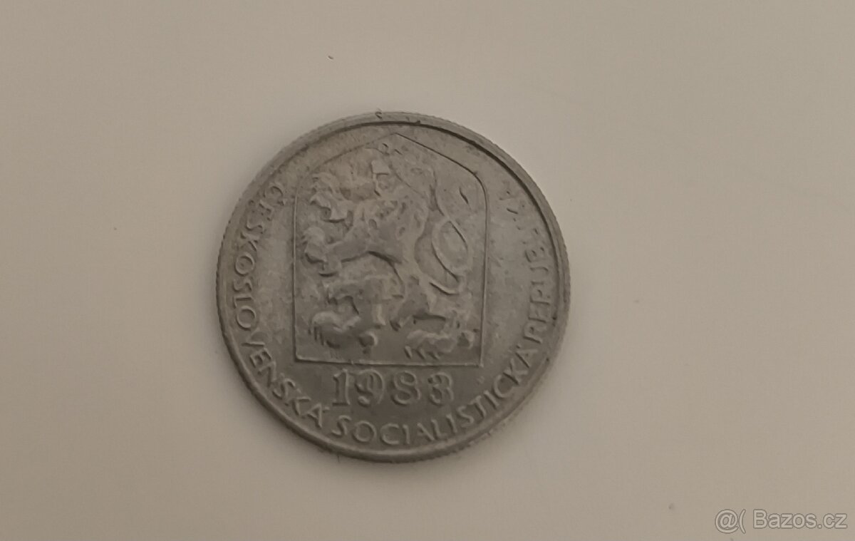 50 haléřů ČSSR – 1983 - 3