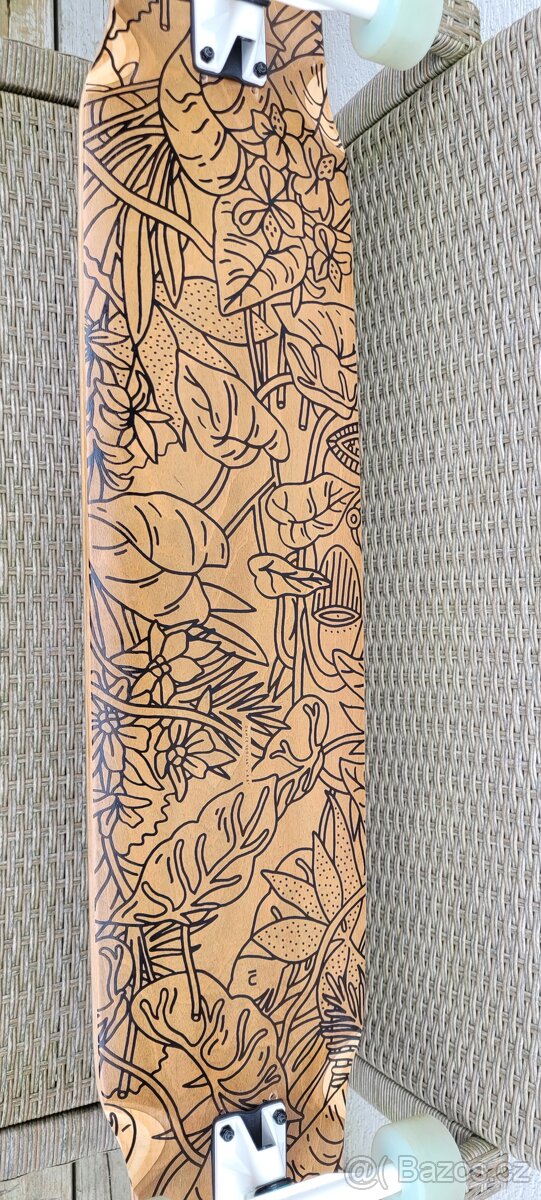 Longboard určený na dancing 117x22,3 cm - 3