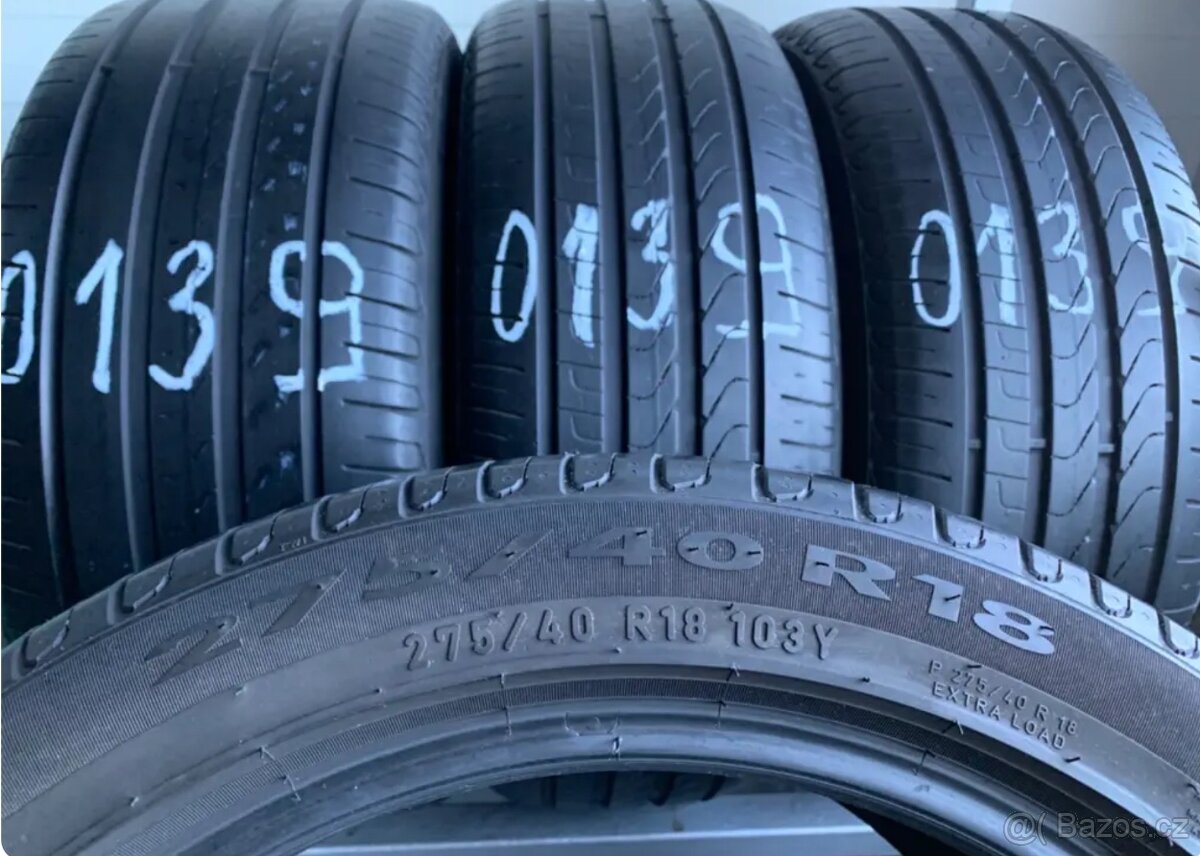 Letní sada č.0139 - Pirelli - 245/45/18 a 275/40/18 - 3