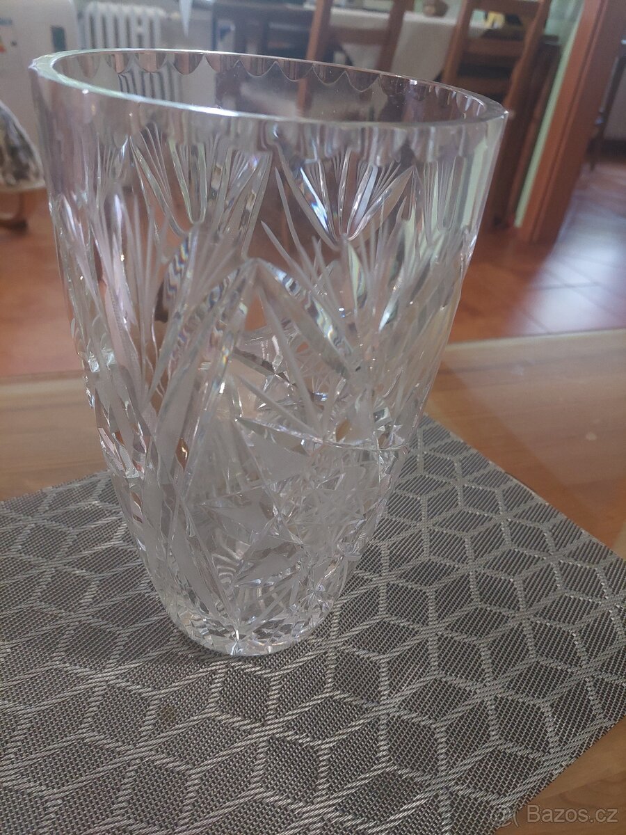 Velká váza - křišťál - 3