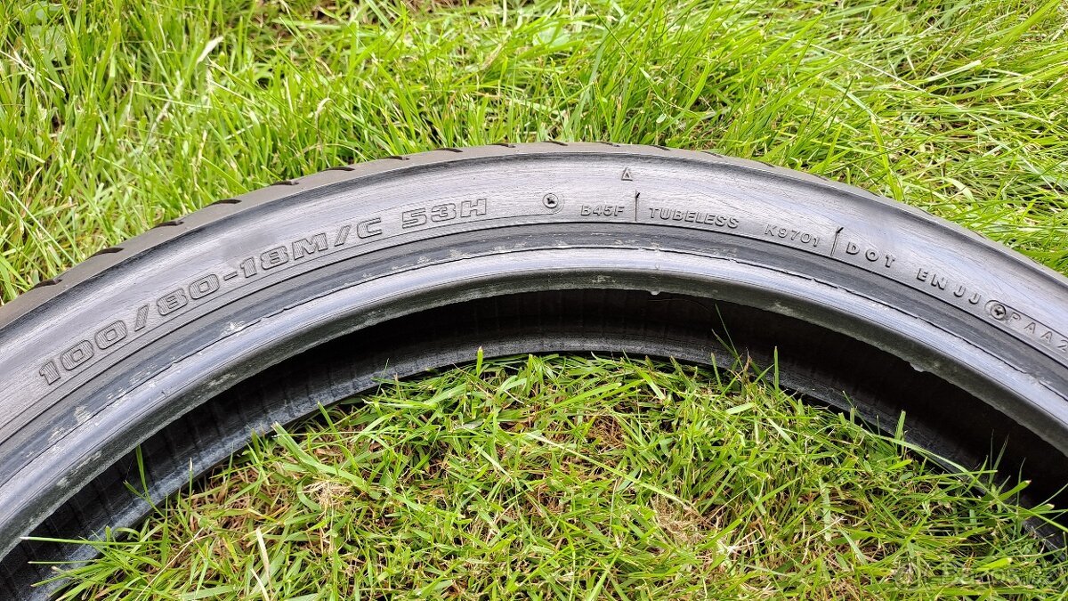 Pneu Bridgestone Batlax 100/90 - 18 - 3