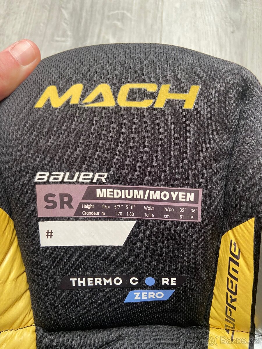 Hokejové kalhoty Bauer Supreme Mach Sr vel. M NOVÉ - 3