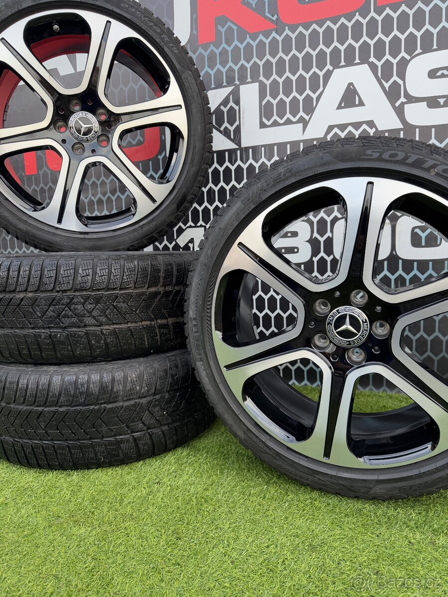 Originál alu kola Mercedes E-class 5x112 R19 zimní ZÁNOVNÍ - 3