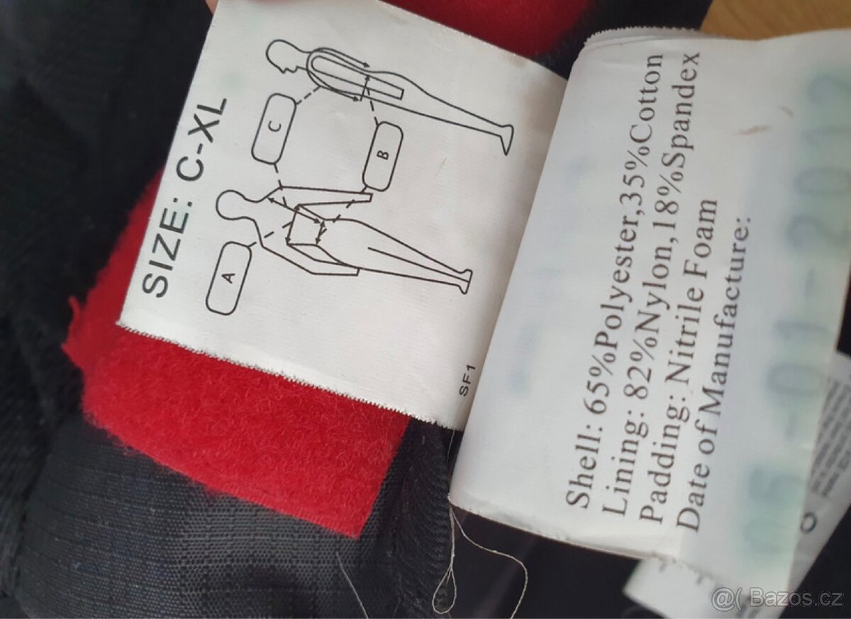 Jezdecká bezpečnostní vesta HKM - 3