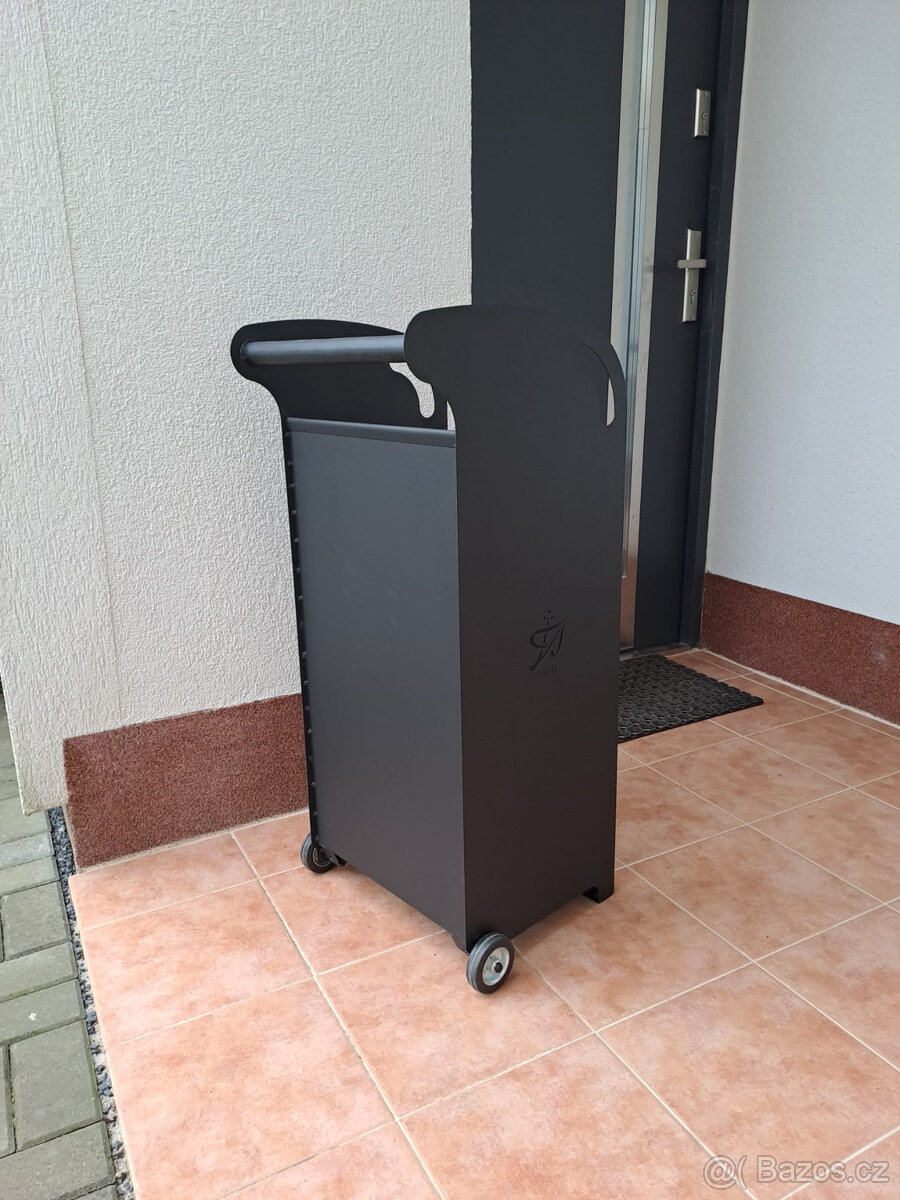 VOZÍK NA DŘEVO I BRIKETY (ZÁSOBNÍK - KOŠ - STOJAN) - 3