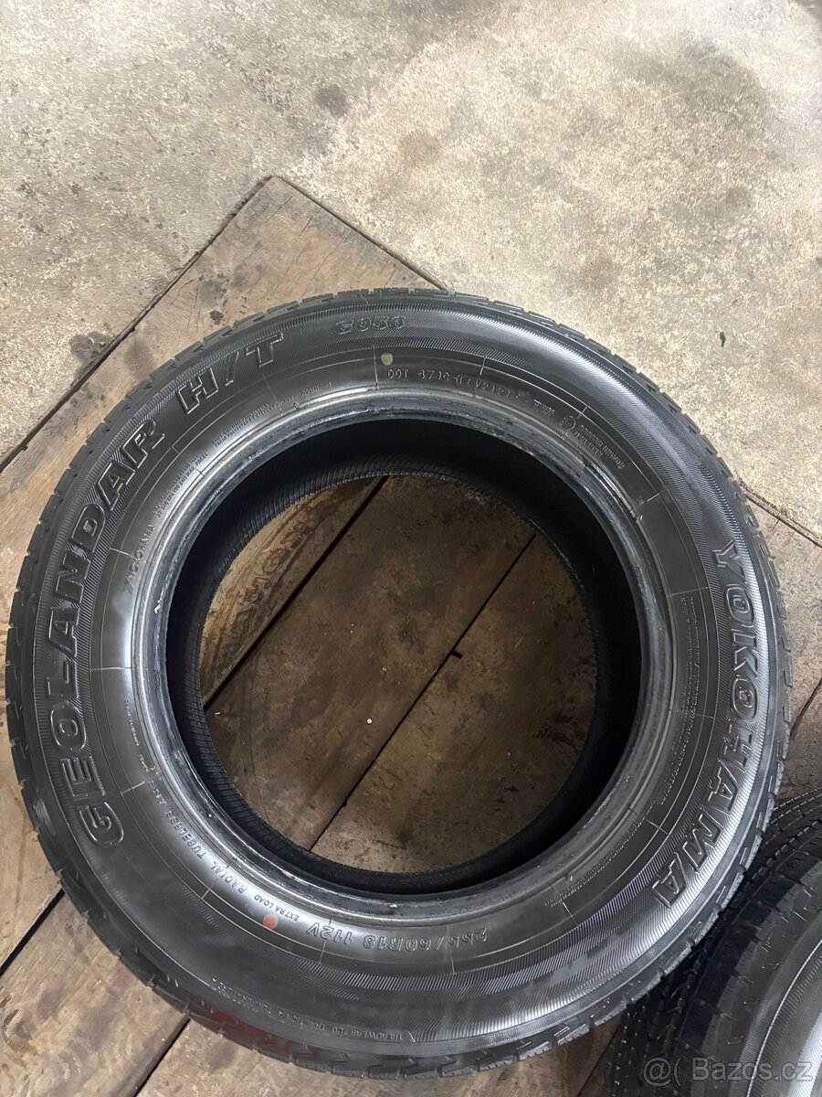 Yokohama Geolandar H/T 255/60/18 112V - 3