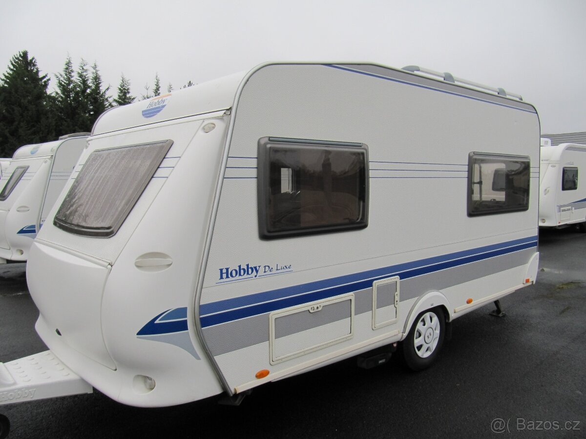 Prodám karavan Hobby 440 sf,model 2008 + mover + předstan. - 3