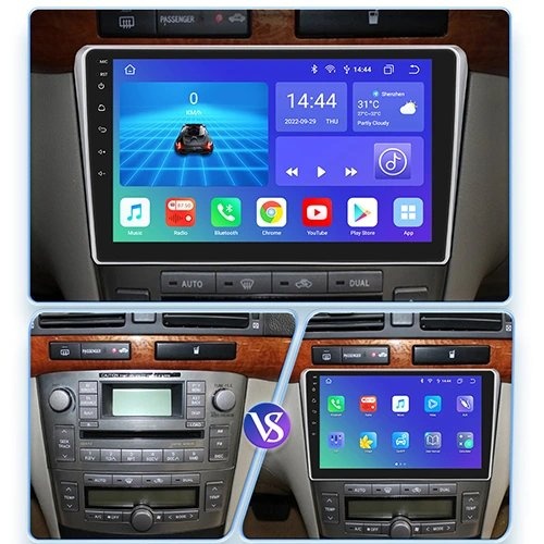 Android autorádio s navi pro TOYOTA AVENSIS T25 (2002-2008) - 3