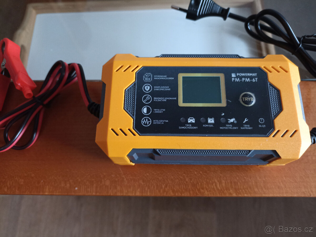 Automatická autonabíječka mikroprocesorová nová - 3