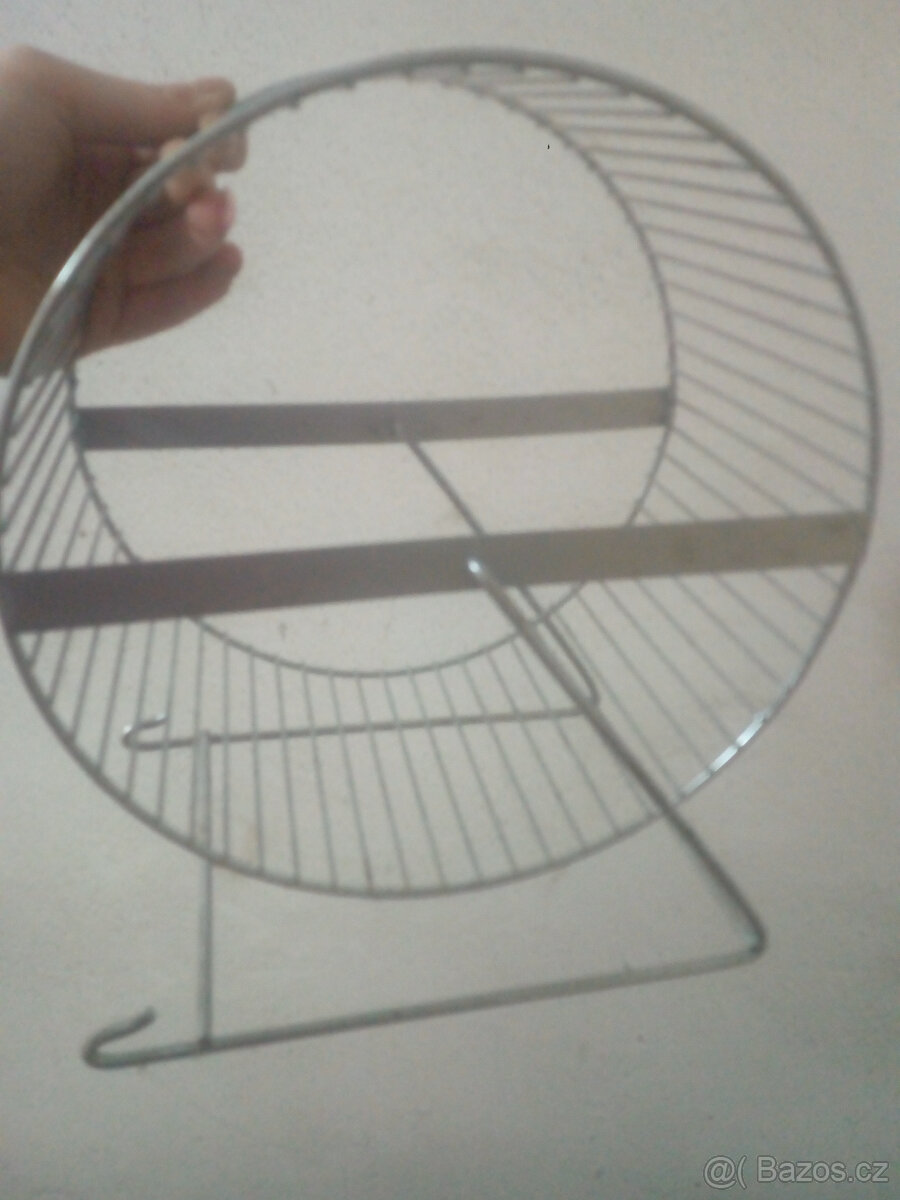 Kovový kolotoč pro hlodavce - LEVNĚ - 3