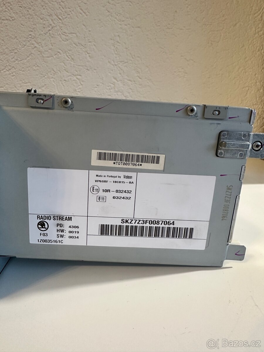 Autorádio Škoda - 3