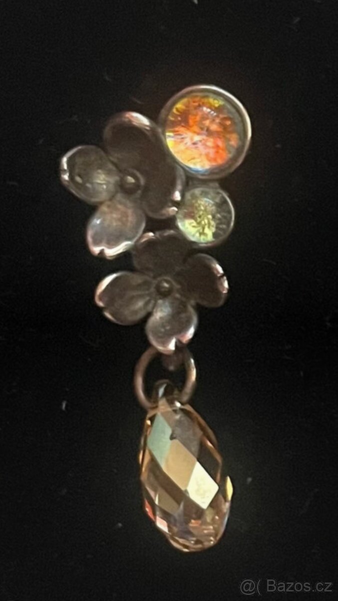 Trollbeads stříbrné náušnice - 3