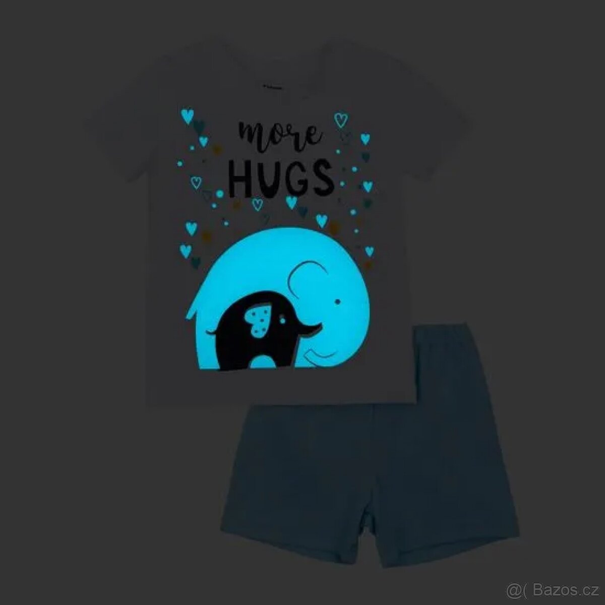 Dětské pyžamo 110 svítící ve tmě - 3