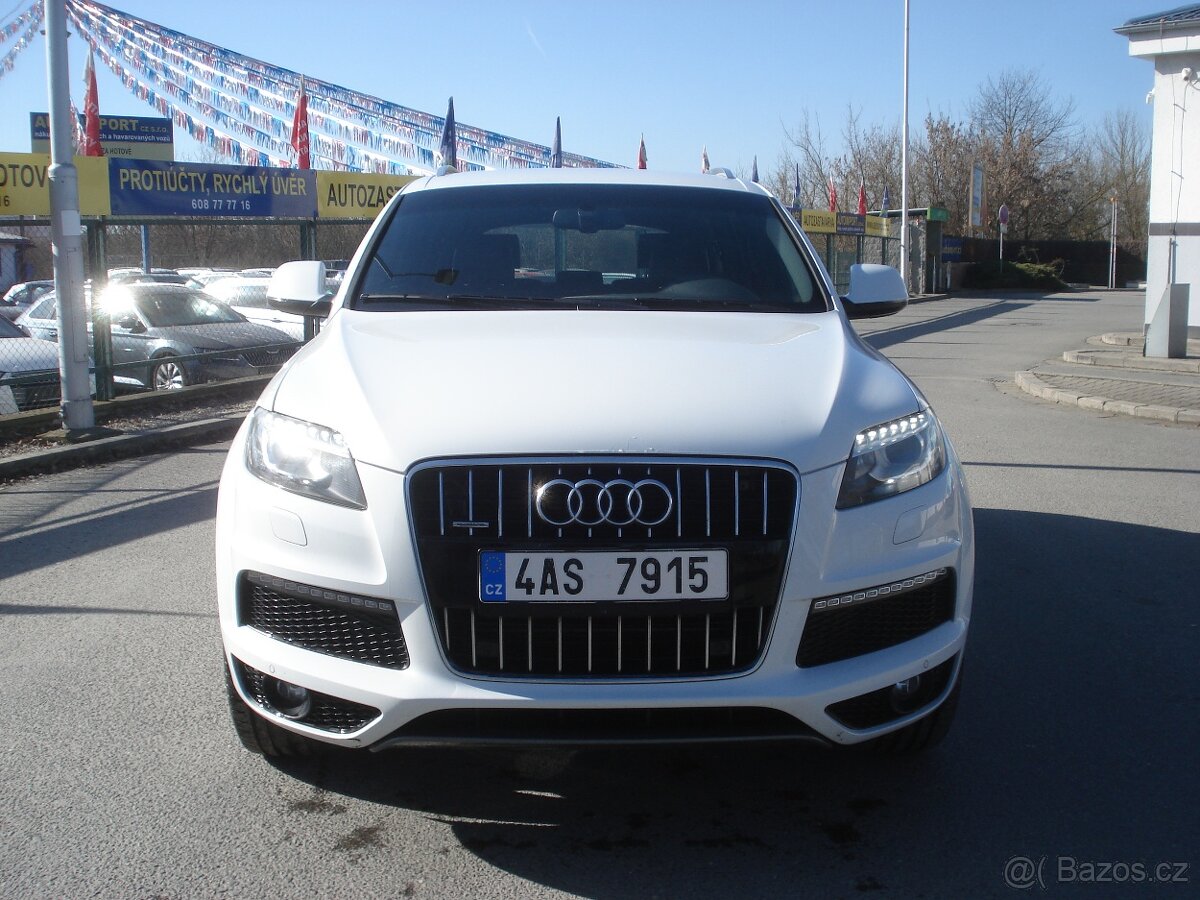 Audi Q7 3.0 TDi S-LINE ČR 1. MAJ - 3