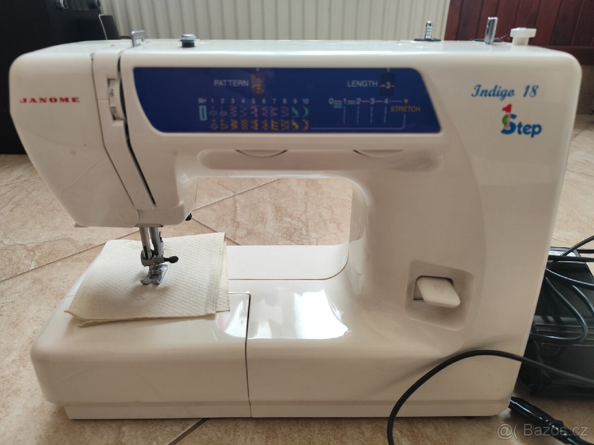 Prodám elektrický šicí stroj Janome - 3