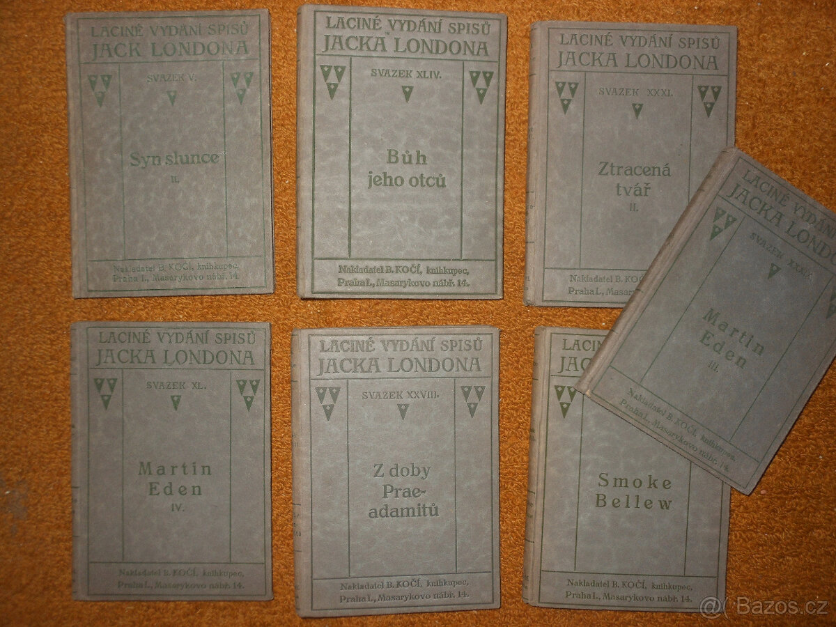 Knihy - Jack London - 3