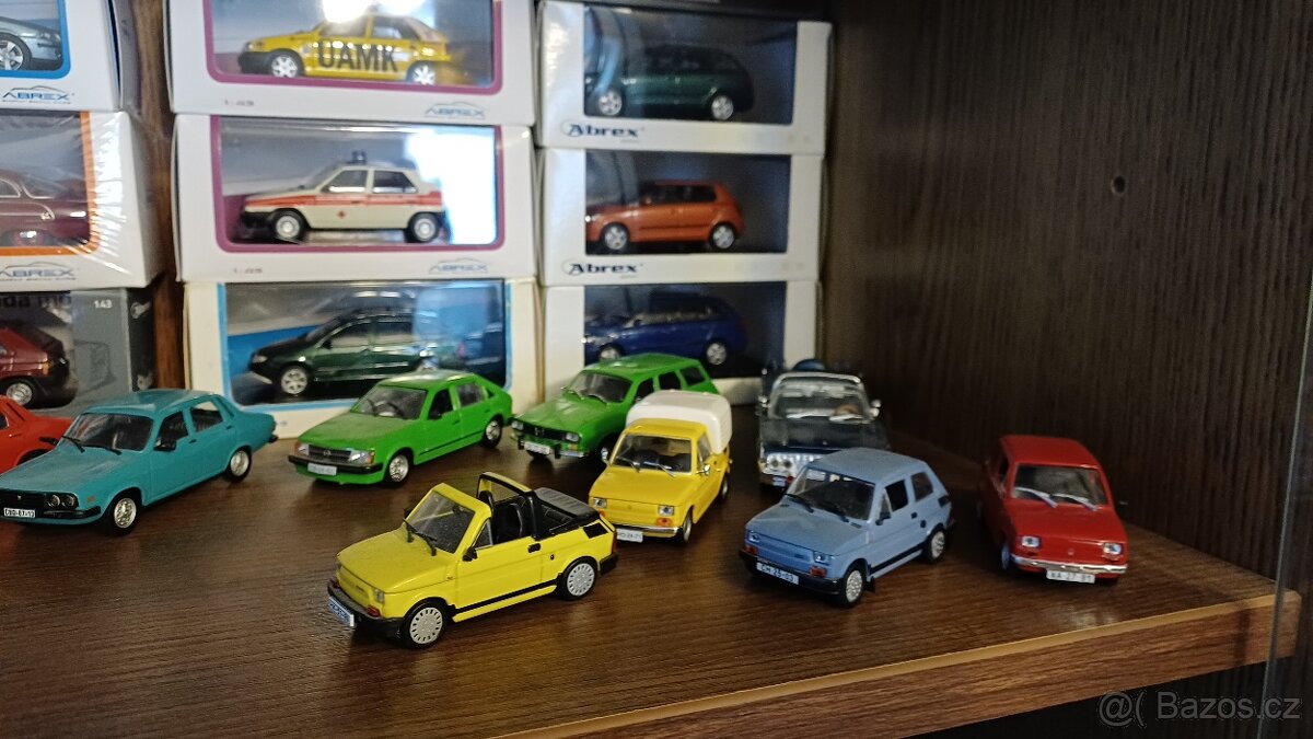 modely 1/43 kov - 3