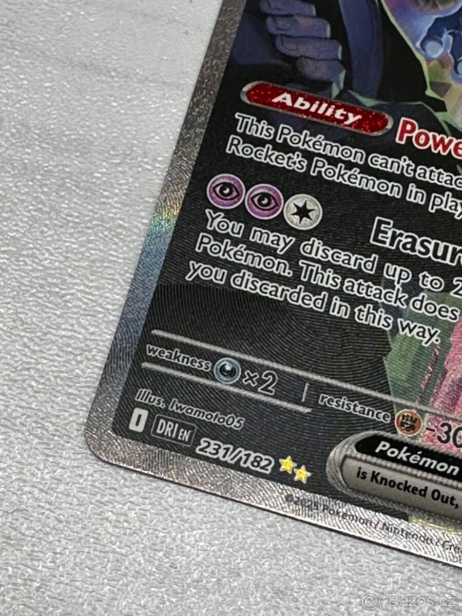 Mewto team rocket ex ČTI TEXT - 3