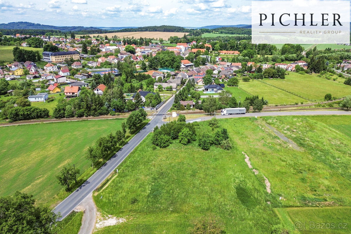 Prodej stavebního pozemku 1061 m2, Mirošov - 3