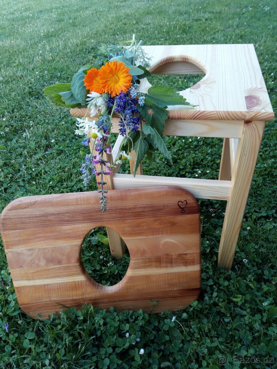 Sedátko/židlička pro ženskou bylinnou napářku - 3
