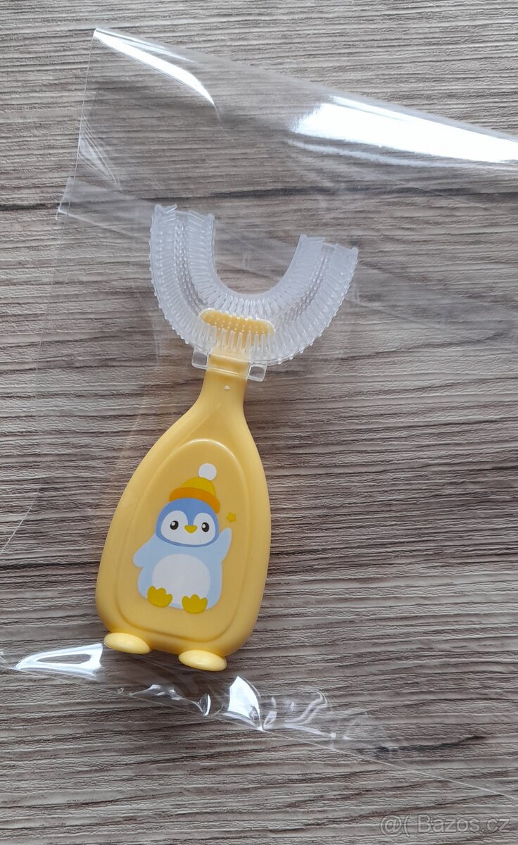 Dětský zubní silikonový kartáček vel.2-6let - 3