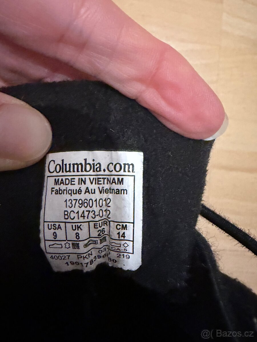 Detske zimni boty Columbia vel 26 - 3