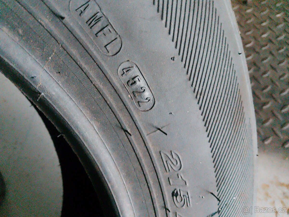 2×letni pneu 215/70R16c - 3