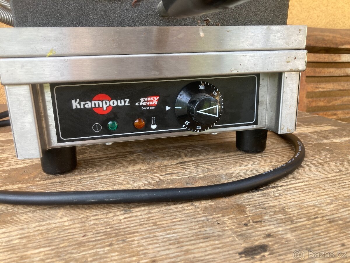 Vaflovač Krampouz WECABC - Brusel 4x6, sklopný 90° - 3