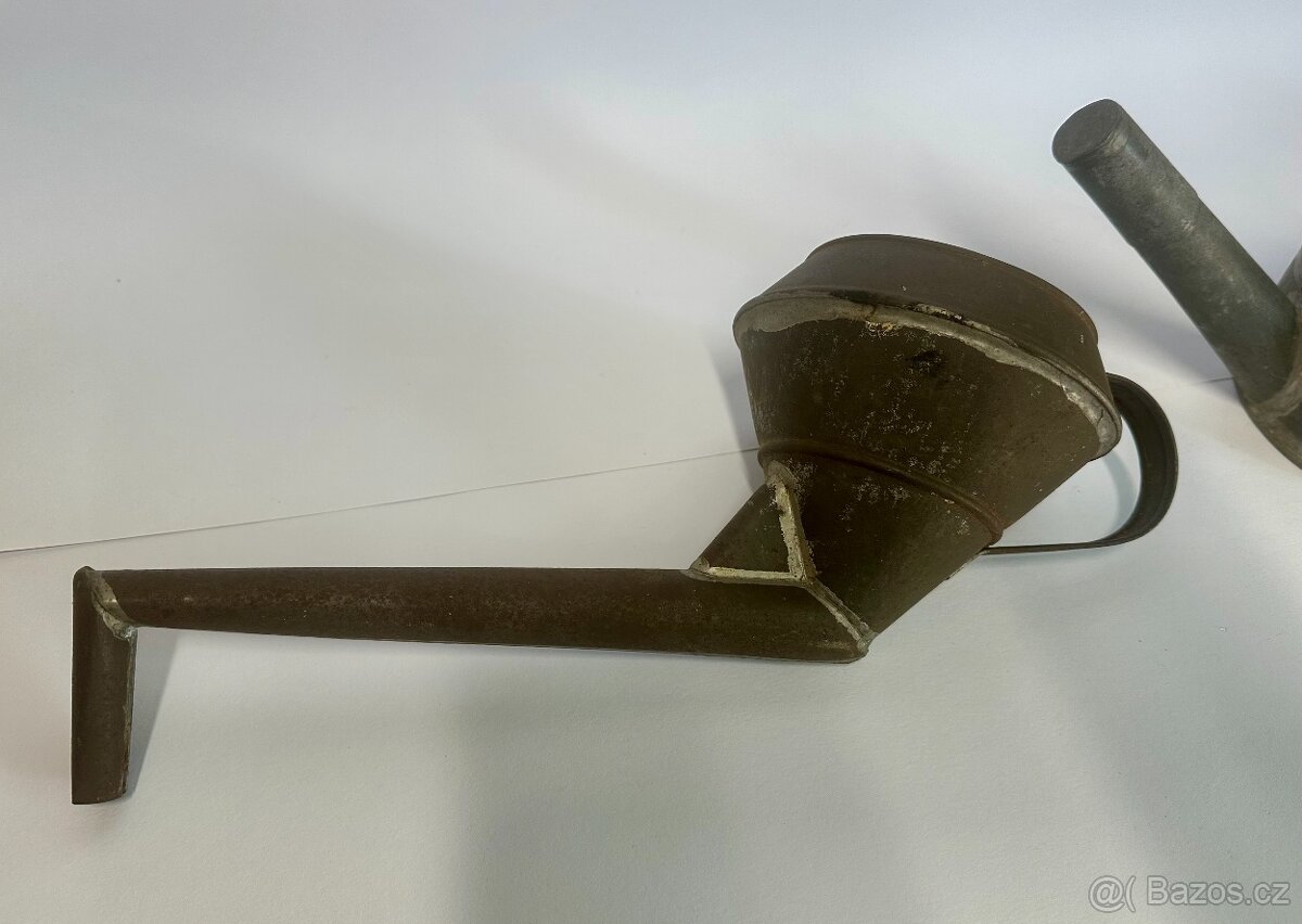 Set sbírka 4ks starý trychtýř lejka nálevka PRO SBĚRATELE - 3