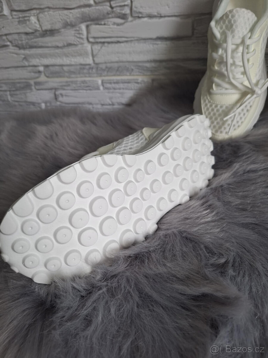 Bílé letní tenisky - 3