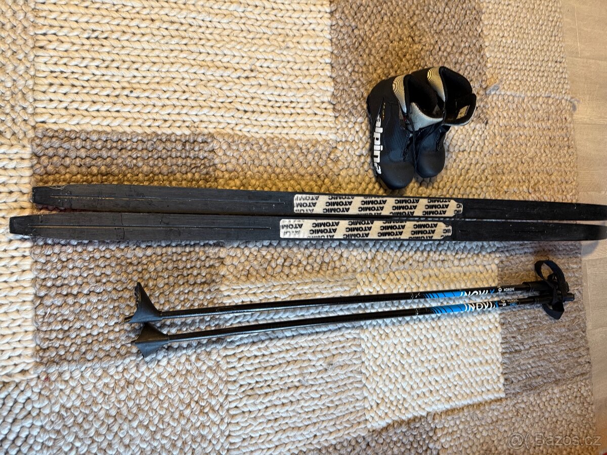 Detske bezky set atomic pro2 skintec 140 cm - 3