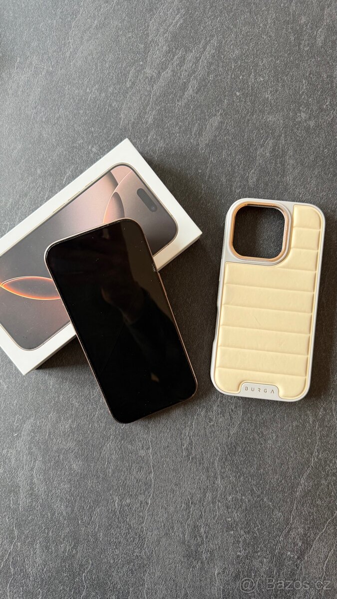 iPhone 16 Pro 256 GB Pouštní Titan - 3