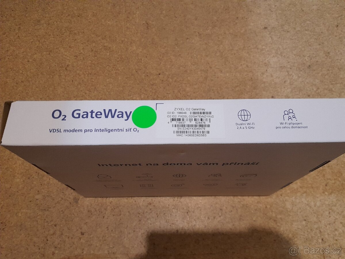 Zyxel VDSL modem GateWay pro síť O2 - 3