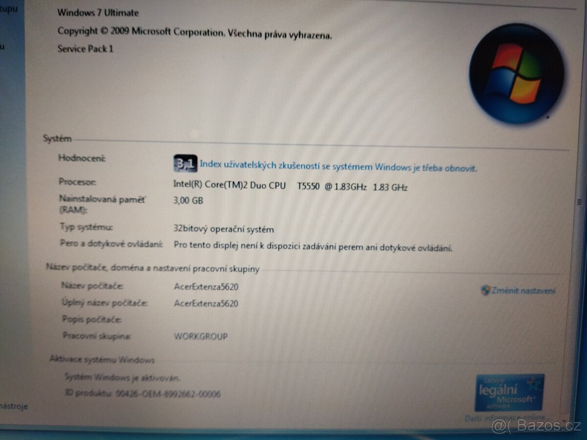 Acer Extensa 5620 - 3