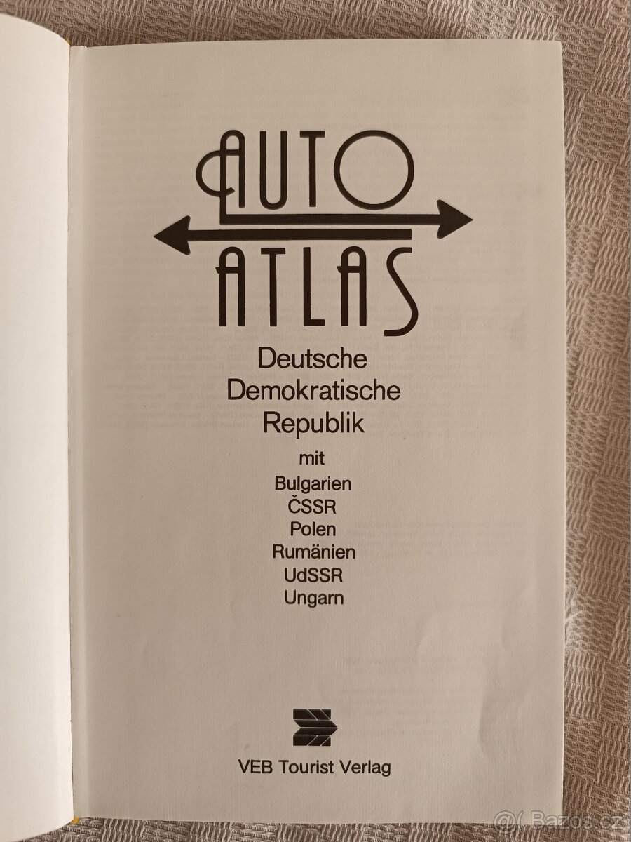 NDR,ČSSR,Polsko,Bulharsko,Rumunsko,Maďarsko atlas z r.1981. - 3