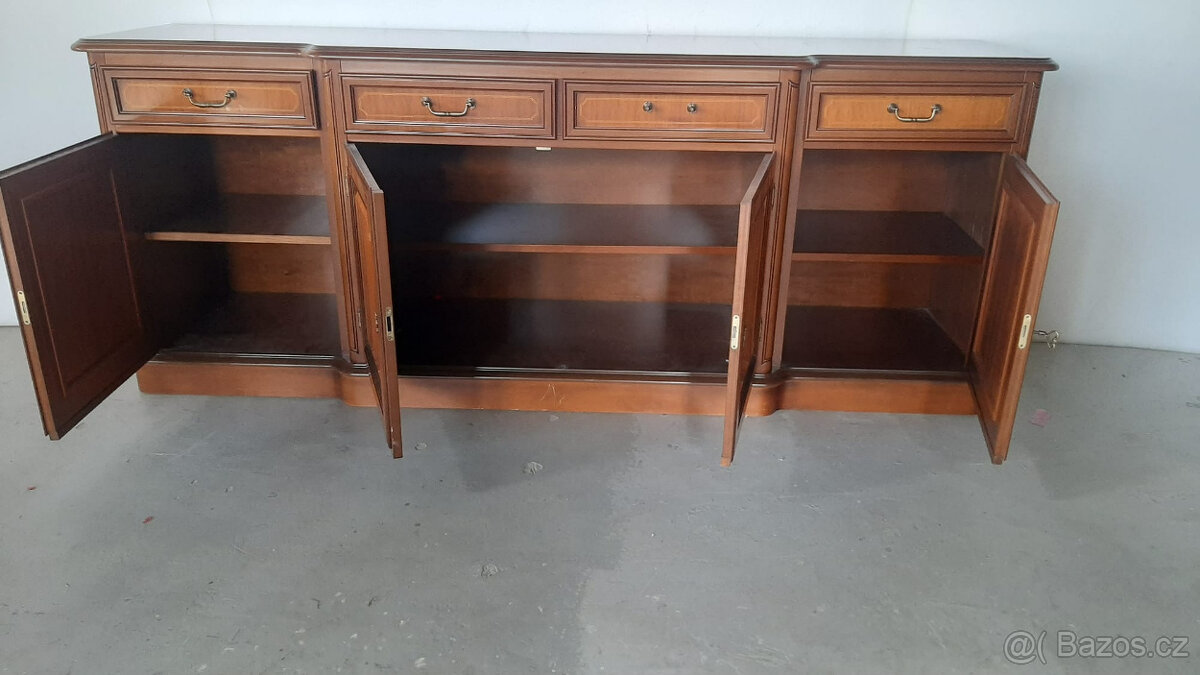 Rustikální dřevěná komoda masive - 3