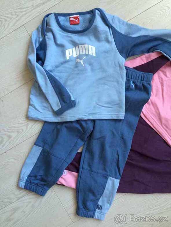 Komplet Puma tepláky mikina 104 a 98 - 3
